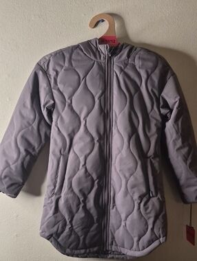 Mondetta Quilted Puffer Jacket in Light Purple
